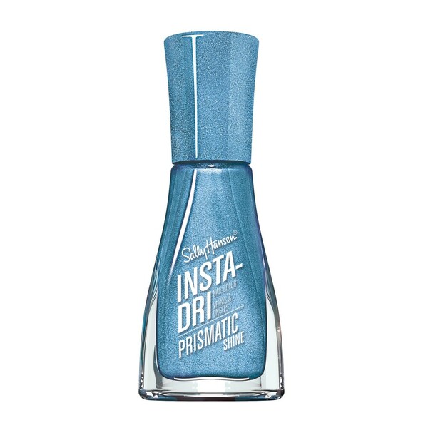 Nail polish swatch / manicure of shade Sally Hansen Insta-Dri Cosmic Blu
