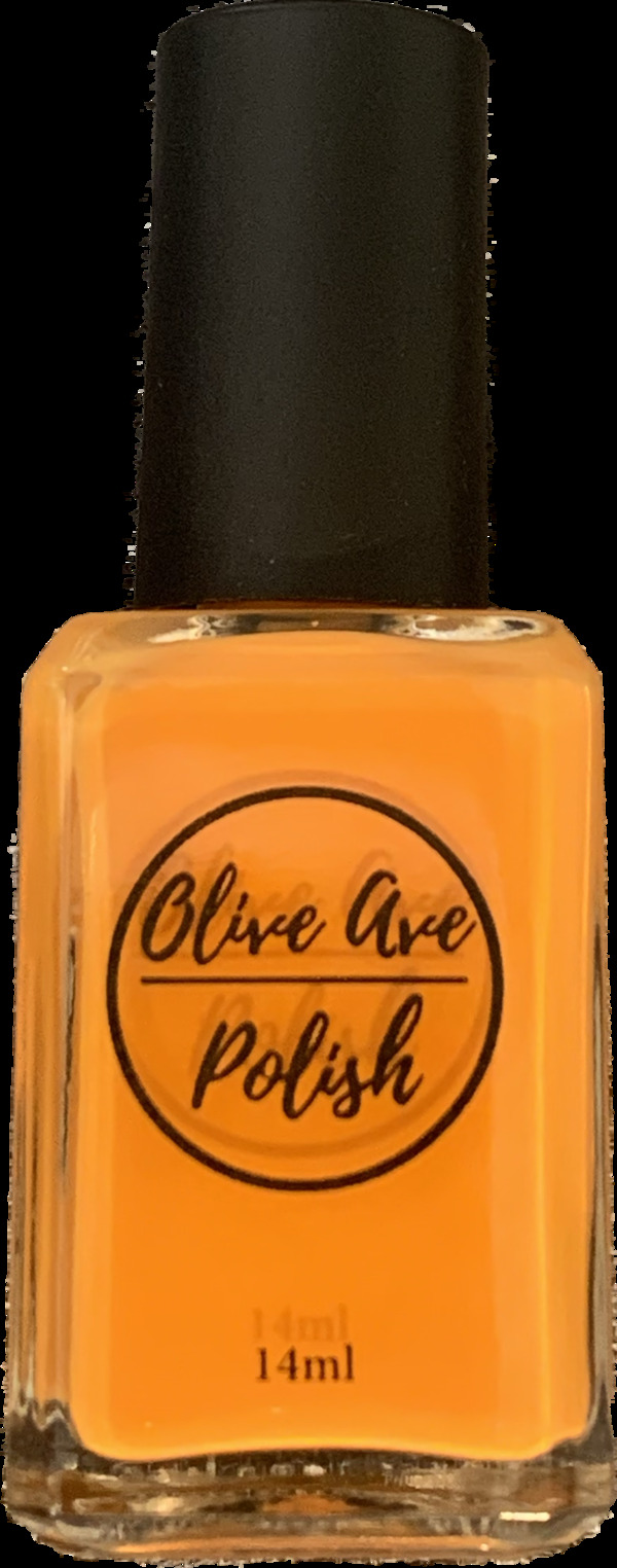 Nail polish swatch / manicure of shade Olive Ave Polish Golden Hour