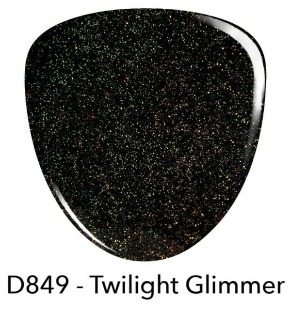 Nail polish swatch / manicure of shade Revel Twilight Glimmer