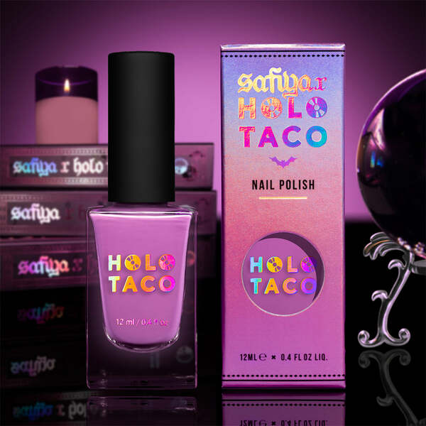 Nail polish swatch / manicure of shade Holo Taco Feeling Fiendish