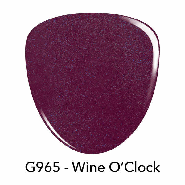 Nail polish swatch / manicure of shade Revel Wine O'Clock