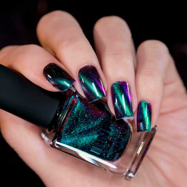 Nail polish swatch / manicure of shade I Love Nail Polish Deep Space