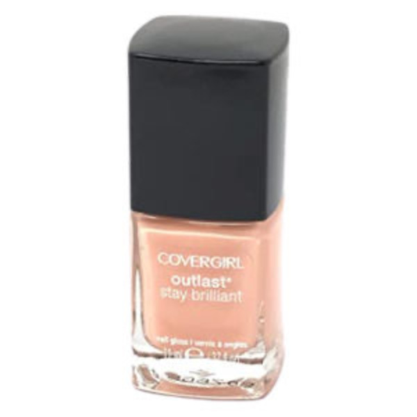 Nail polish swatch / manicure of shade CoverGirl Totally Tulip