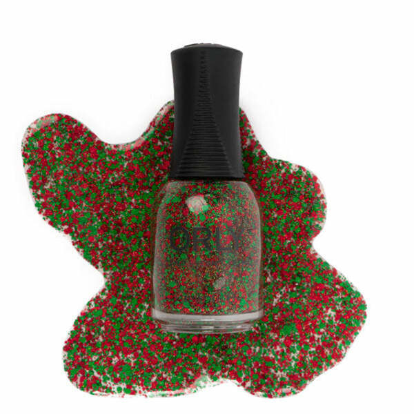 Nail polish swatch / manicure of shade Orly Deck The Halls