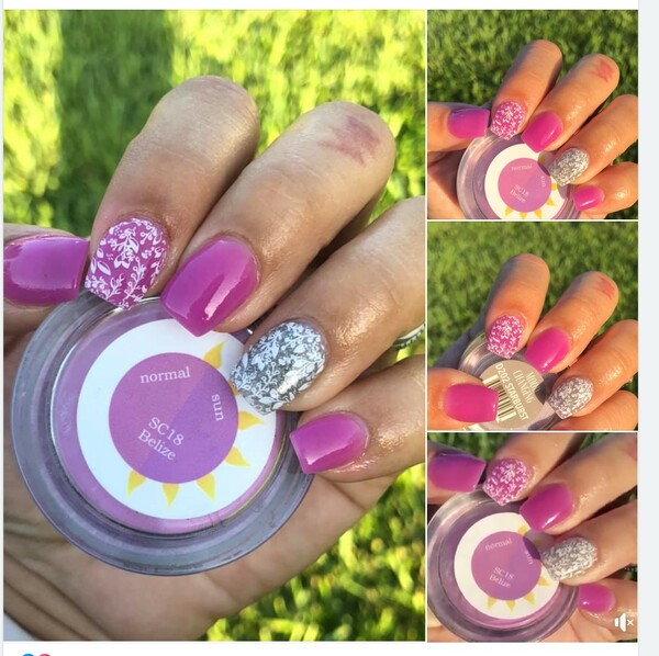 Nail polish swatch / manicure of shade Revel Belize