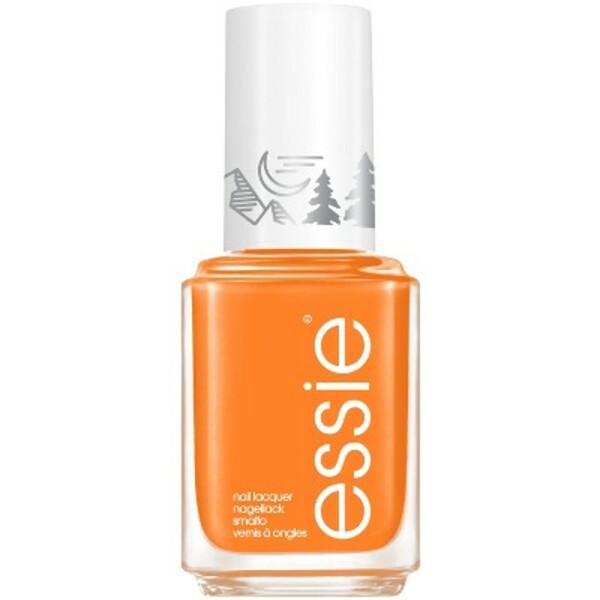 Nail polish swatch / manicure of shade essie Firefly Away