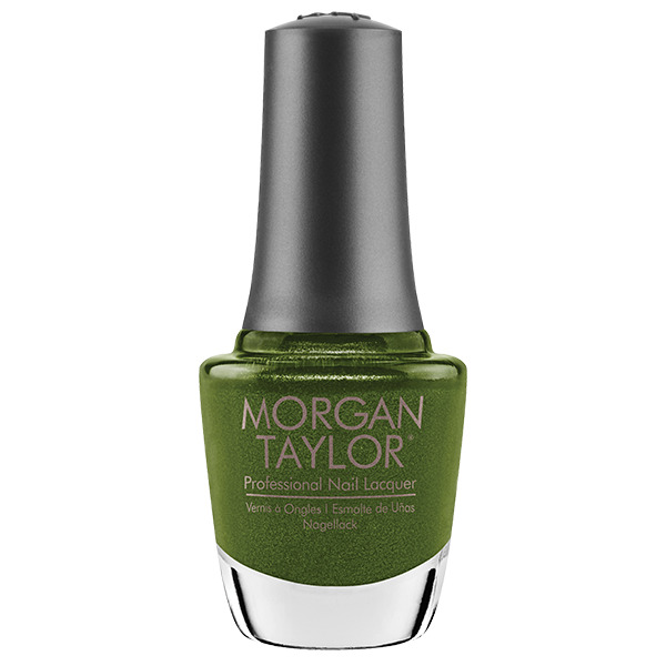 Nail polish swatch / manicure of shade Morgan Taylor Bad to the Bow