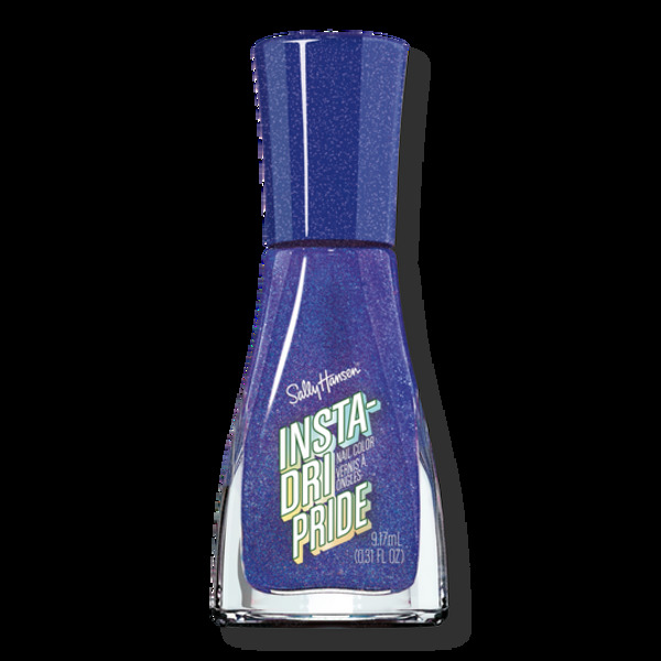 Nail polish swatch / manicure of shade Sally Hansen Insta-Dri Blue Serenity