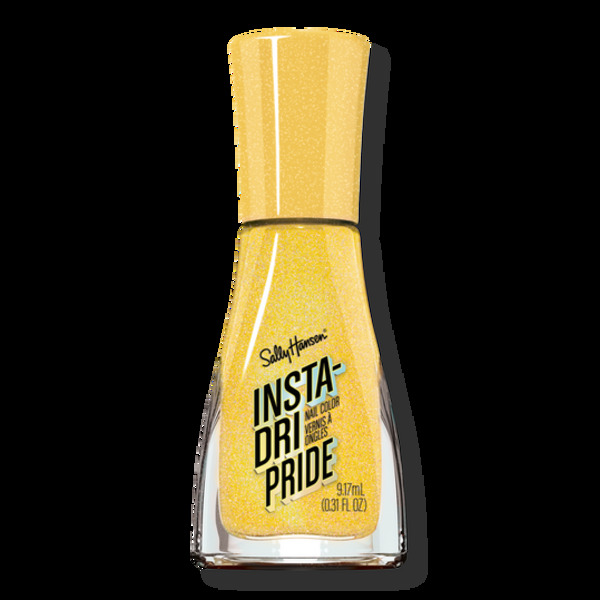 Nail polish swatch / manicure of shade Sally Hansen Insta-Dri Sunshine Shimmers