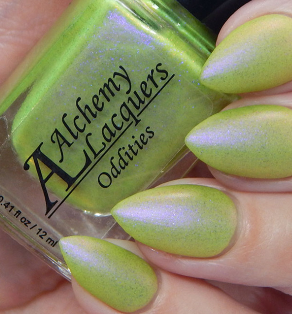 Nail polish swatch / manicure of shade Alchemy Lacquers Oddities