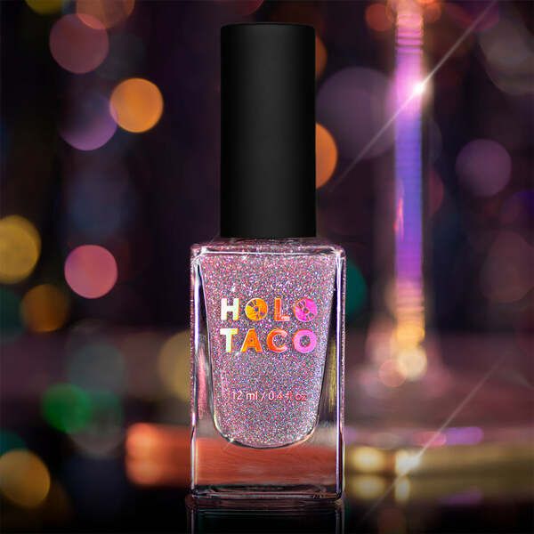 Nail polish swatch / manicure of shade Holo Taco Disco Dust Taco