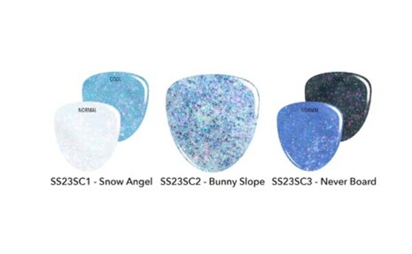 Nail polish swatch / manicure of shade Revel Snow Angel