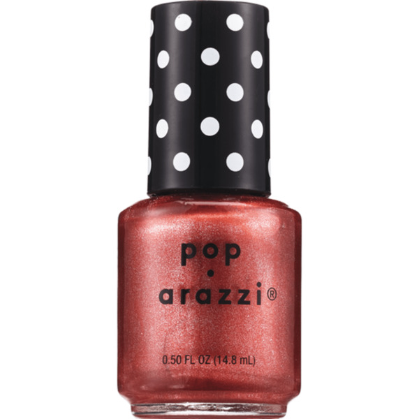 Nail polish swatch / manicure of shade Pop-arazzi Bronze Metal