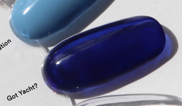 Nail polish swatch / manicure of shade TFB Got Yacht