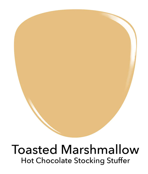 Nail polish swatch / manicure of shade Revel Toasted Marshmallow