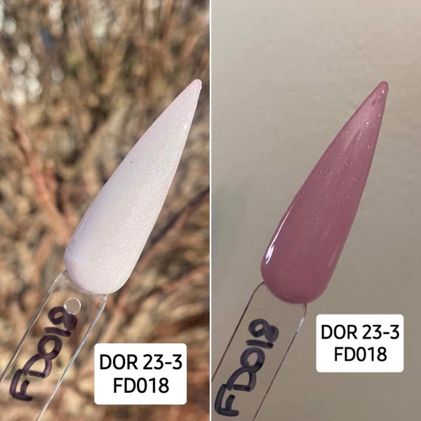 Nail polish swatch / manicure of shade Revel DOR 23-3