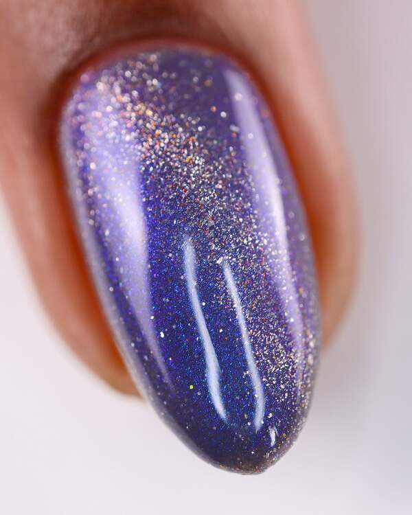 Nail polish swatch / manicure of shade Mooncat This Is A Storm Warning
