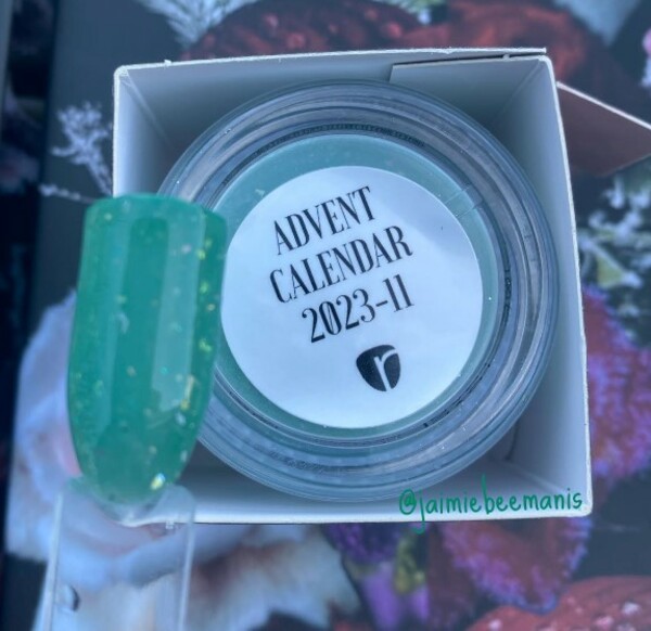 Nail polish swatch / manicure of shade Revel AC23-11