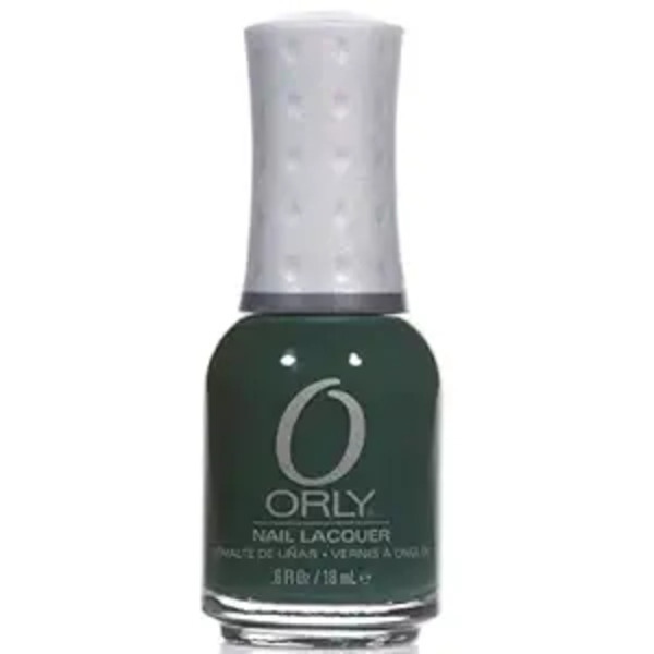 Nail polish swatch / manicure of shade Orly Enchanted Forrest