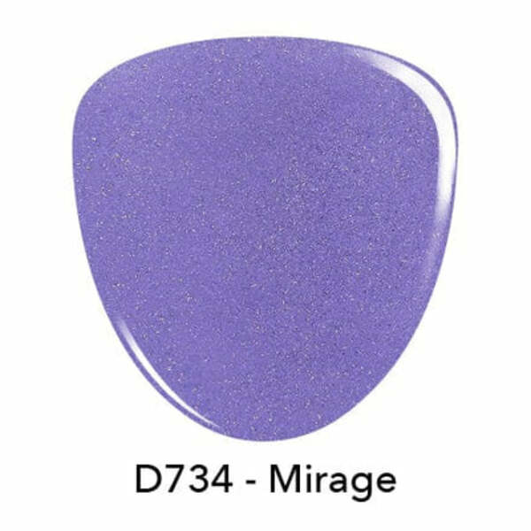 Nail polish swatch / manicure of shade Revel Mirage