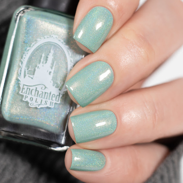 Nail polish swatch / manicure of shade Enchanted Polish Bubble Beam