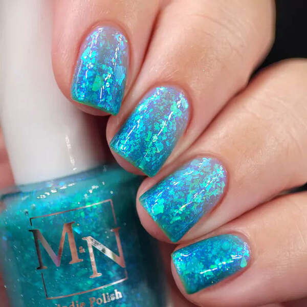 Nail polish swatch / manicure of shade MN Indie Polish Song