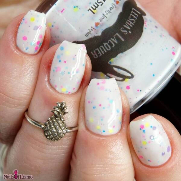 Nail polish swatch / manicure of shade Leesha's Lacquer Unicorn Union