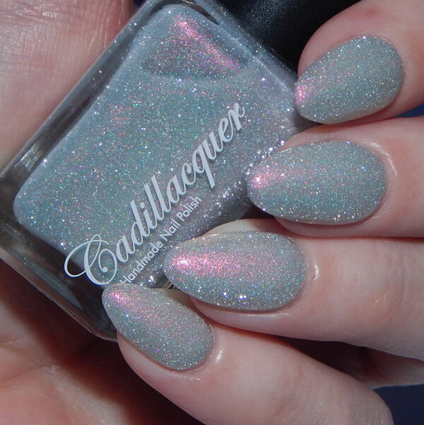 Nail polish swatch / manicure of shade Cadillacquer Oxygen