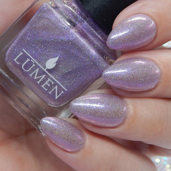 Nail polish swatch / manicure of shade Lumen Holo From The Other Side