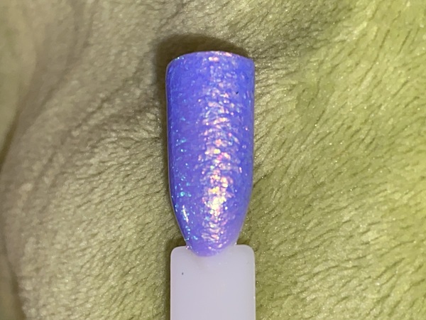 Nail polish swatch / manicure of shade Sparkle and Co. Butterfly Kisses