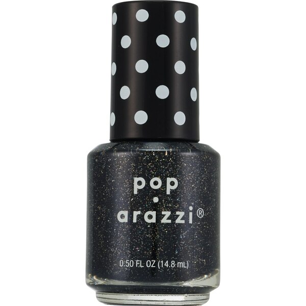 Nail polish swatch / manicure of shade Pop-arazzi Deep Space