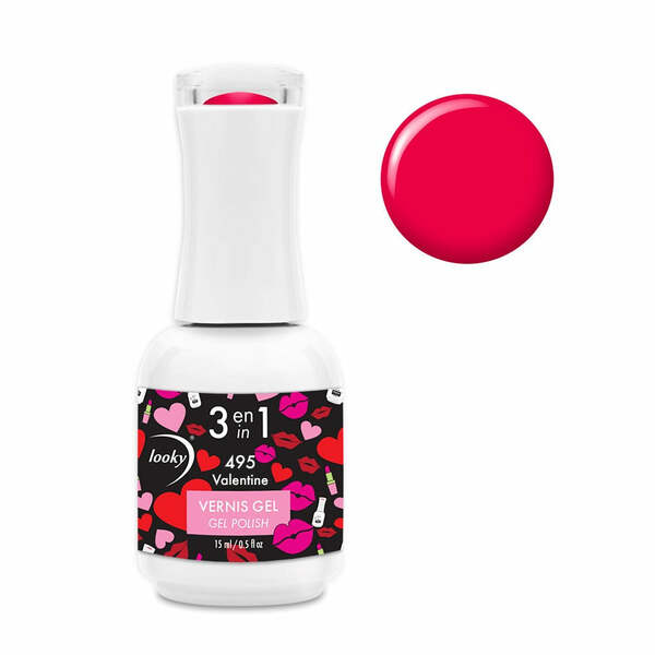 Nail polish swatch / manicure of shade Looky Valentine