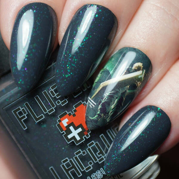 Nail polish swatch / manicure of shade Plus Life Lacquer Let's Mosey