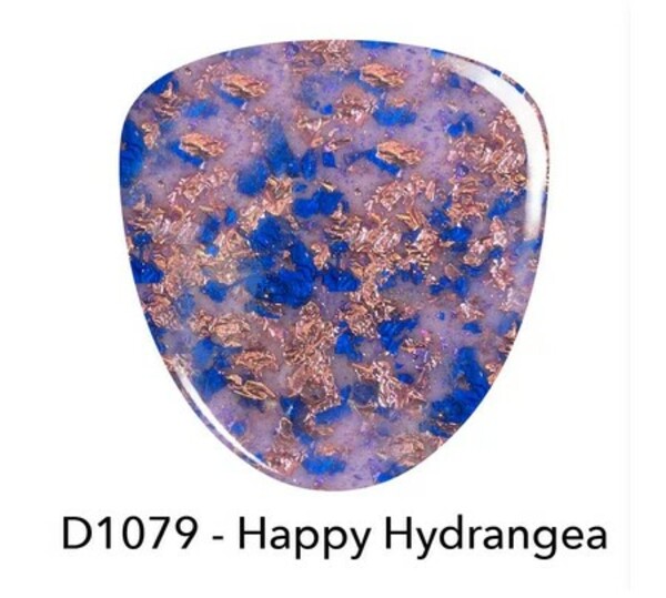 Nail polish swatch / manicure of shade Revel Happy Hydrangea