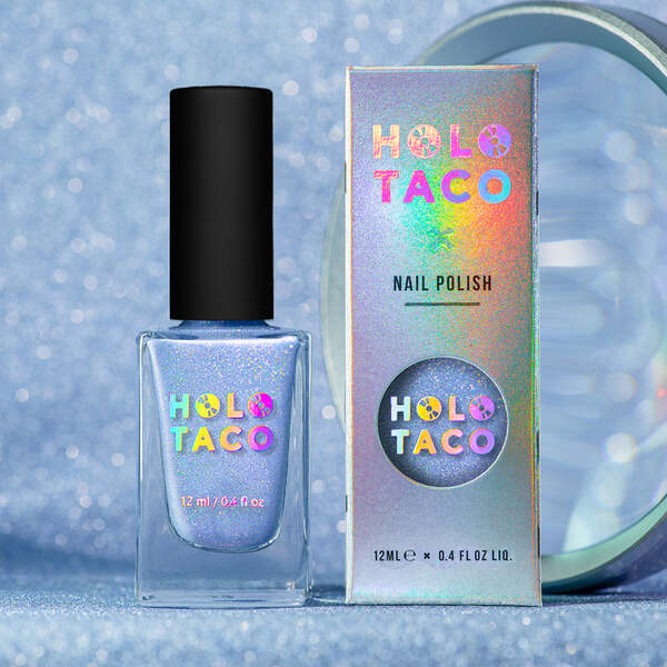 Nail polish swatch / manicure of shade Holo Taco Spyglass