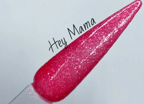 Nail polish swatch / manicure of shade Ritzy Dips Hey Mama