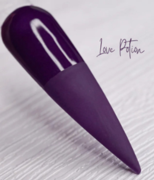 Nail polish swatch / manicure of shade Ritzy Dips Love Potion