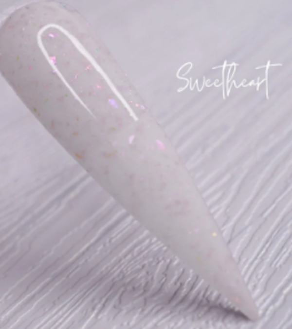 Nail polish swatch / manicure of shade Ritzy Dips Sweetheart