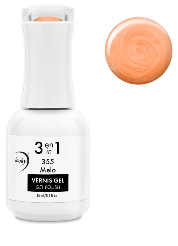 Nail polish swatch / manicure of shade Looky Melo