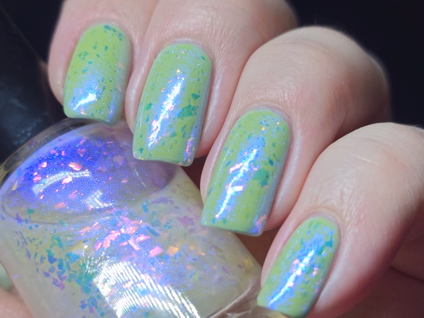 Nail polish swatch / manicure of shade MN Indie Polish Everybody's Changing