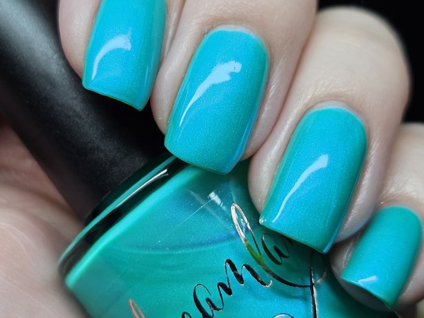 Nail polish swatch / manicure of shade Dreamland Lacquer The Sea Haunt