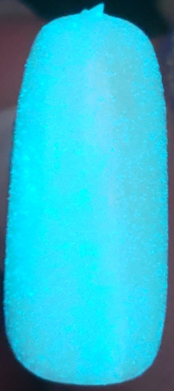 Nail polish swatch / manicure of shade Drunk Fairy Polish Blue Moon 2.0