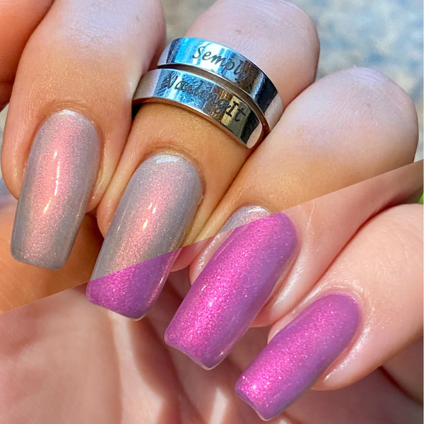 Nail polish swatch / manicure of shade Drunk Fairy Polish Maelstrom