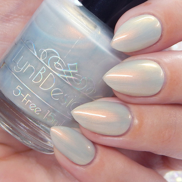 Nail polish swatch / manicure of shade LynB Designs Ain't That Just the Way