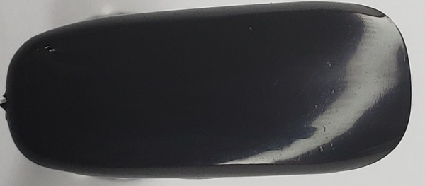 Nail polish swatch / manicure of shade Drunk Fairy Polish Blackout