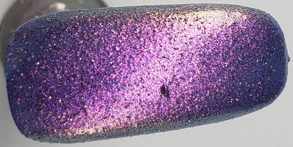 Nail polish swatch / manicure of shade Drunk Fairy Polish Blurple Banshee