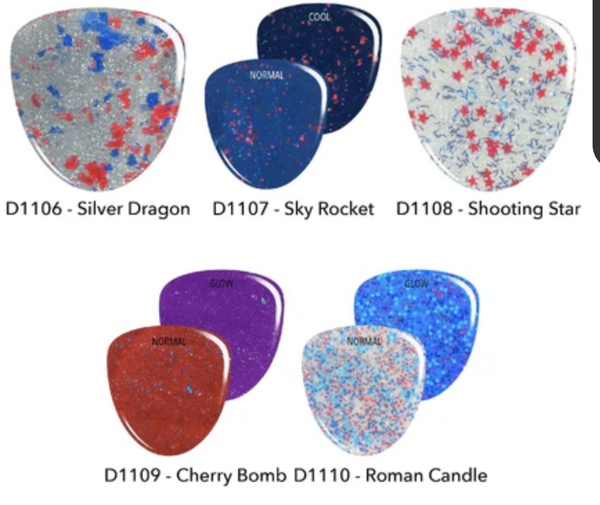 Nail polish swatch / manicure of shade Revel. Ail Cherry Bomb