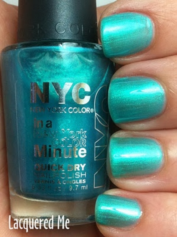 Nail polish swatch / manicure of shade NYC East Village
