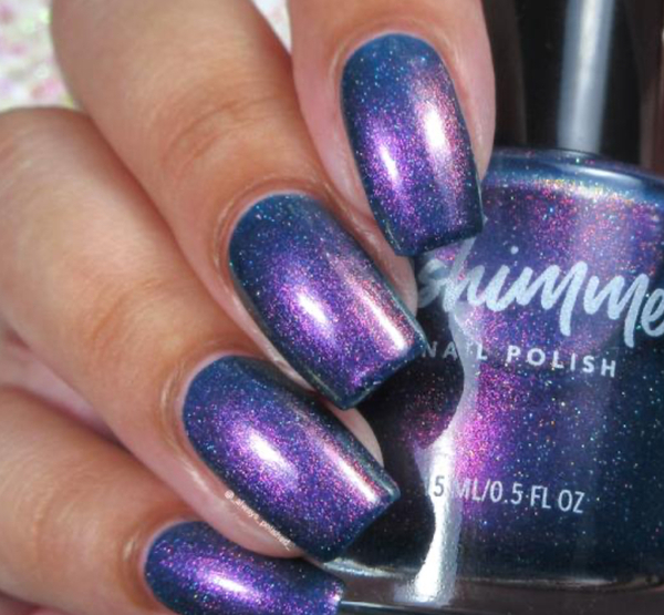 Nail polish swatch / manicure of shade KBShimmer Come Sip with Us