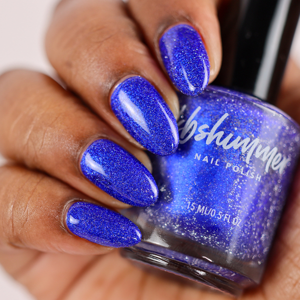 Nail polish swatch / manicure of shade KBShimmer FlashForward